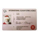 Santa Claus Driver License Card Christmas Gifts Greeting Cards Decor (Style