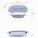 Draining Basket Storage Basket Collapsible Laundry Basket Washing Clothes Bin