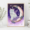 5D DIY Special Shaped Diamond Painting Cat Embroidery Kit Home Living Room Decor