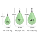 Luminous Fishing Lead Pendant Bob Weights Hook Connector Fishing Accessories