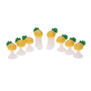 8pcs Silicone Toe Separator Dividers Polish Pedicure Tools(Pineapple Bag) Newly