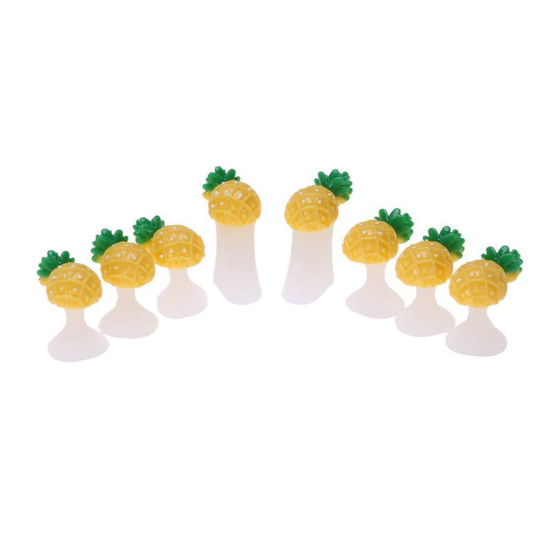 8pcs Silicone Toe Separator Dividers Polish Pedicure Tools(Pineapple Bag) Newly