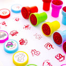 Kindergarten Praise Phrase Teachers Marking Seal Encourage Stamp Reward Kids