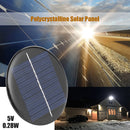 1x 0.28W 5V Round Solar Panel DIY Battery Chargers Solar System Board  Newly
