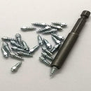 100pcs 12mm Carbide Screw In Tire Stud Spikes With Body For Car/truck/atv H5W5