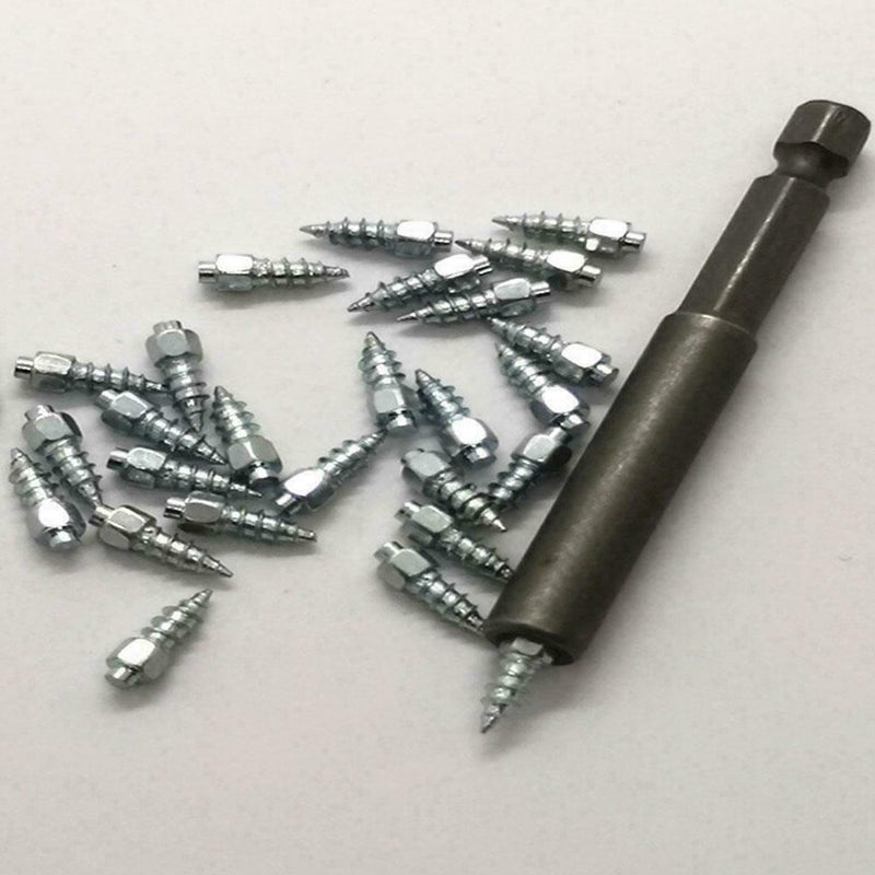 100pcs 12mm Carbide Screw In Tire Stud Spikes With Body For Car/truck/atv H5W5