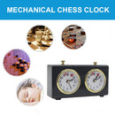 International Chess Board Game Clock Timer Plastic Analog Mechanical Chess