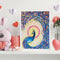Oil Paint By Numbers Peafowl Frameless Picture Craft Kit for Home Living Room