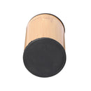Cylinder Sand Shaker Rhythm Instrument Hand Percussion Drum (Light Brown) Newly