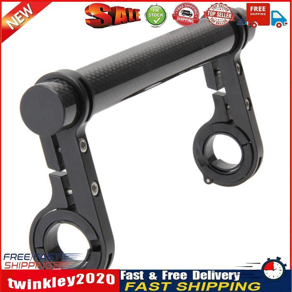 Double Mountain Bike Handlebar Extender Watch Bracket Holder (Black) Newly