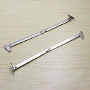 2pcs Furniture Cupboard Door Front Desk Foldable Lid Support Hinge Stay Hinges