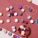 200pcs Retro Fire Paint Sealing Wax Tablet Pill Stamp Envelope (Purple)