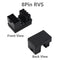 ATX 8-Pin Female to 8Pin Male 180 Degree Angled Adapter for Desktop Video Card
