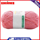 Solid Color Baby Milk Cotton Yarn Scarf Hat Sweater Supply Crochet Knitting Yarn