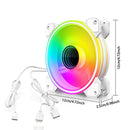 Desktop 4 PIN LED PWM Chassis Fan Computer Case Fan Cooling Fans Radiator