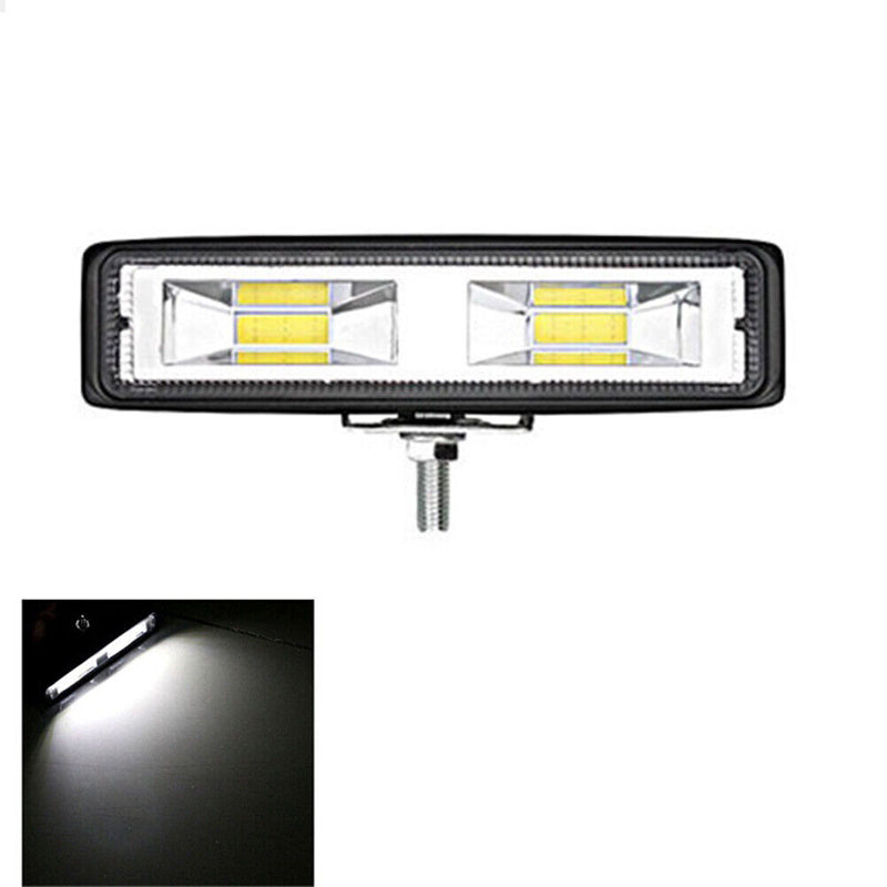 2pcs Car LED Work Light Headlights 48W 16LED Off Road Vehicle Spotlight