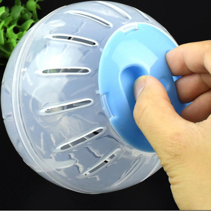 Rodent Mice Running Ball Hamster Exercise Small Pet Funny Toys (Blue 10cm)