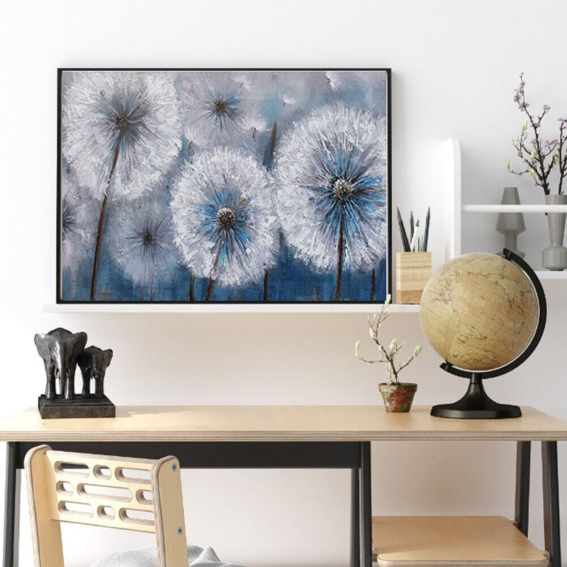 Dandelion Abstract Oil Paint By Numbers Kits Canvas Drawing DIY Coloring Pi