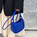 Women Solid Color Corduroy Shoulder Bag Female Casual Zipper Small Phone Pouch