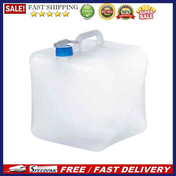 Collapsible Water Container Outdoor Hiking Fishing Camping Water Bag (10L)