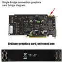 Flexible SLI Bridge GPU Cable ,VGA Card SLI Bridge Cable Interconnect Connector