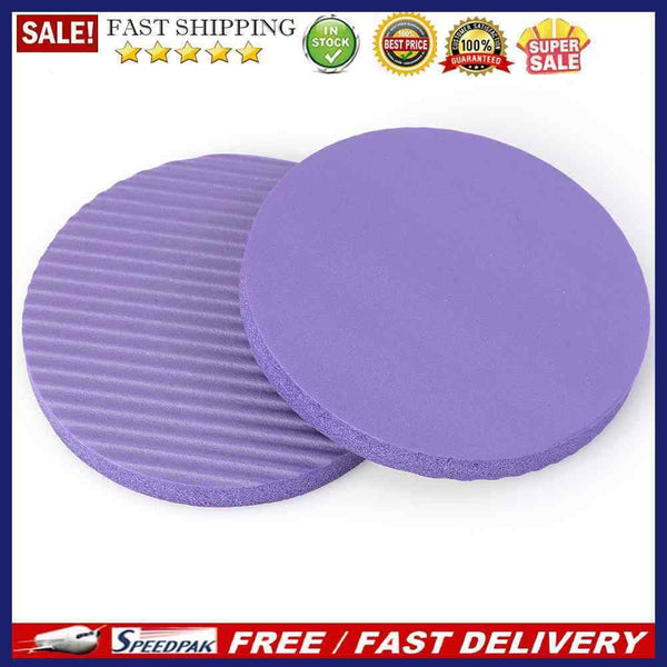 2x Plank Workout Round Knee Pad Fitness Push-ups Yoga Protective Anti-slip Ma