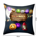 Halloween Linen Pillow Slip with Zipper Non-Fading Pillowcase Comfy Pillow