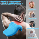 Neck Stretcher - Cervical Traction Chiropractic Neck Pillow with Massage Poin