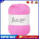 1 Roll 6 Strands Pure Cotton Ropes Baby Knitwear Crochet Yarn Twine (22)