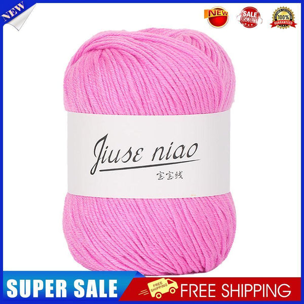 1 Roll 6 Strands Pure Cotton Ropes Baby Knitwear Crochet Yarn Twine (22)