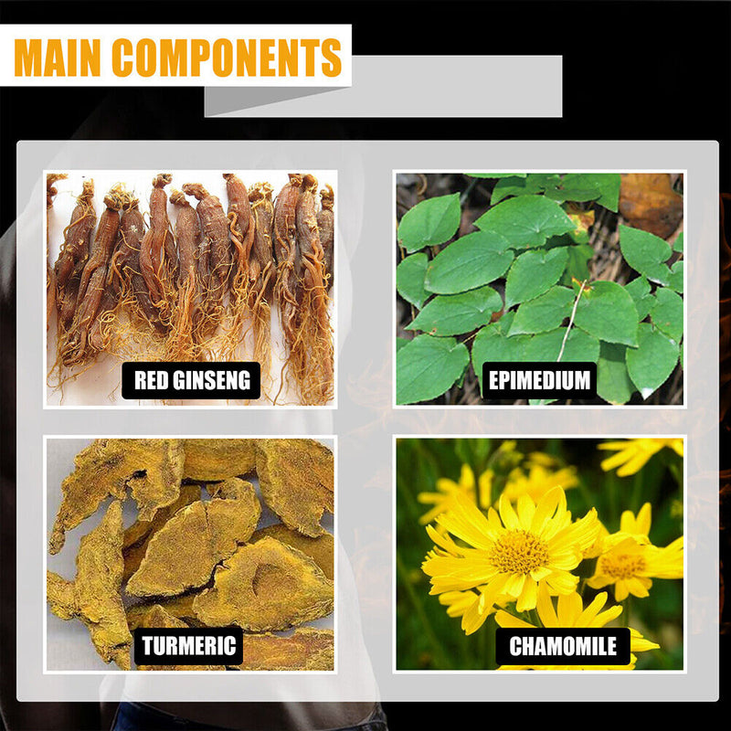 Safe Male External Use Essential Oil Increase Endurance for Sexual Health Care