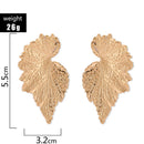 Leaves Studs Earrings Butterfly Flowers Fashion Metal Ear Drop for Women Jewelry