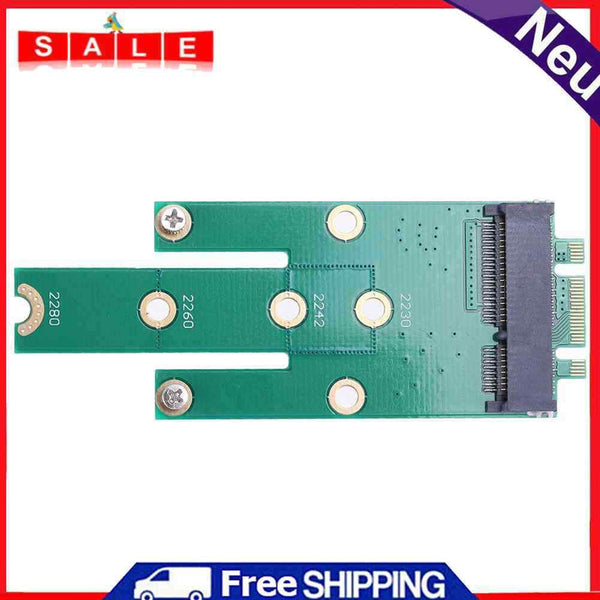 NGFF with 2B+M Button to mSATA Mini PCI-E SATA 3.0 SSD Male Converter Card