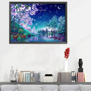 Cross Stitch Canvas Embroidery Kits DIY Romantic Sky Handmade Needlework 11CT