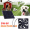 Professional 5W 6V Solar Panel Kit for Pet Chicken House Greenhouse RV