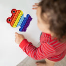 Colorful Silicone Push Bubble Sensory Toys Autism Stress Reliever (Frog) Newly