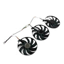 Replacement cooler fan T129215SU 12V 0.5A 88mm For -ASUS 8GB. XT RX5700 A5T8