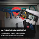 ST190 DC AC Automatic Clamp Meter LCD Digital Voltmeter Multimeter (Red) Newly