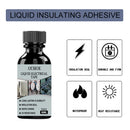 Waterproof UV Protection Liquid Insulation Insulating Glue (White 50ml)