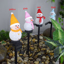 Christmas Landscape Snowman Solar Light Ground Light Fairy Lights Garden Lamp