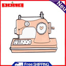 Cartoon Sewing Machine Brooch Jacket Clothes Backpack Enamel Badges Lapel Pins