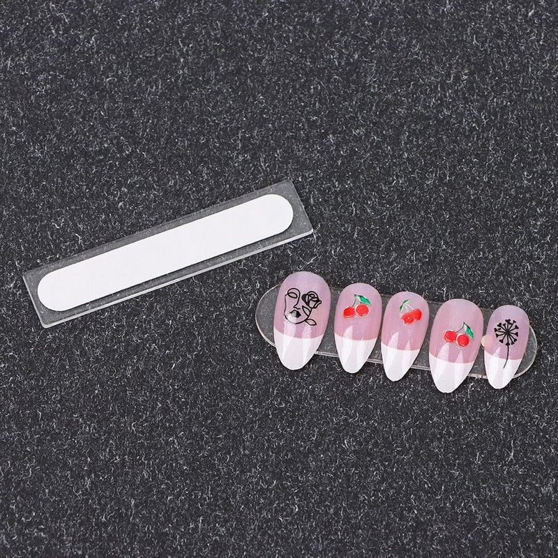 Double-side Adhesive Tape Magnetic Nail Tip Display For False Nails Nail Art
