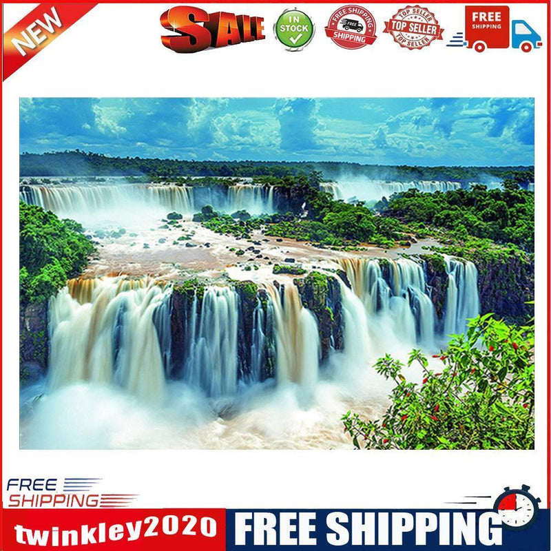 5D Diamond Embroidery Painting DIY Grand Waterfall Rhinestones Cross Stitch