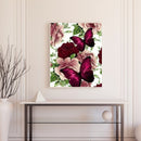 Full Cross Stitch 11CT Cotton DIY Pansy Printed Decoration Hanging Painting Gift