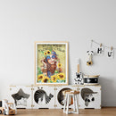 Diamond Painting 5D DIY Cool Girl Full Round Drill Rhinestone Picture