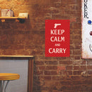 Retro Warning Letters Metal Plate Painting for Bar Pub Tin Plaque Wall Sign