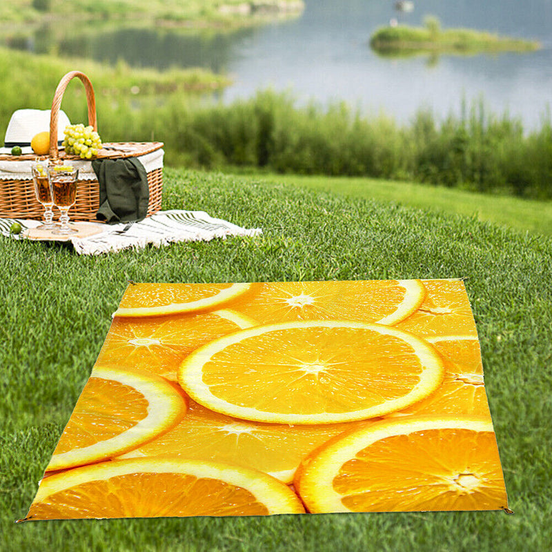 #A Outdoor Ground Cloth Heat-Insulating Dirt-Resistant Breathable Travel Beach M