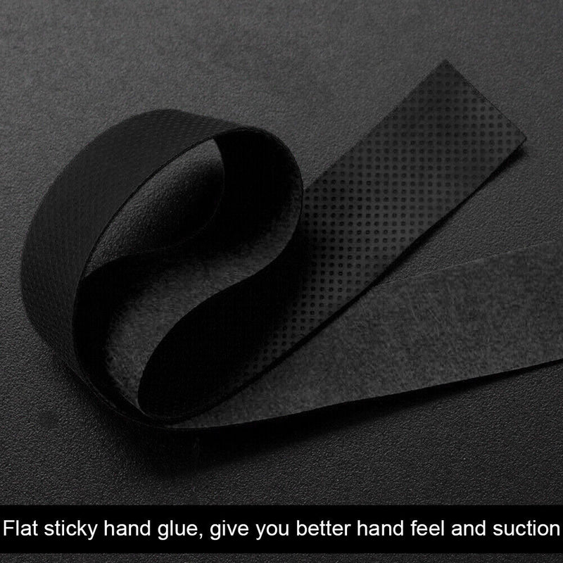 60pcs Racket Fish Rods Over Grips Badminton Wrap Tape Sweatbands (Black) Newly