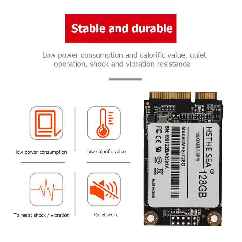 Mini mSATA SSD 120G/128G/240G/256G Internal Solid State Hard Drive (128G)