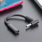 PD USB C Female to Right Angle DC Connector Adapter for Laptop (4.0x1.35mm)